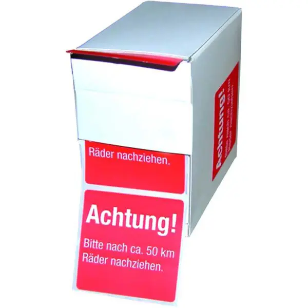 Jm Etikett Räder Nachzie 200 Stk Spenderbox 200Stk RAEDERNACHZIEHEN 064170218104