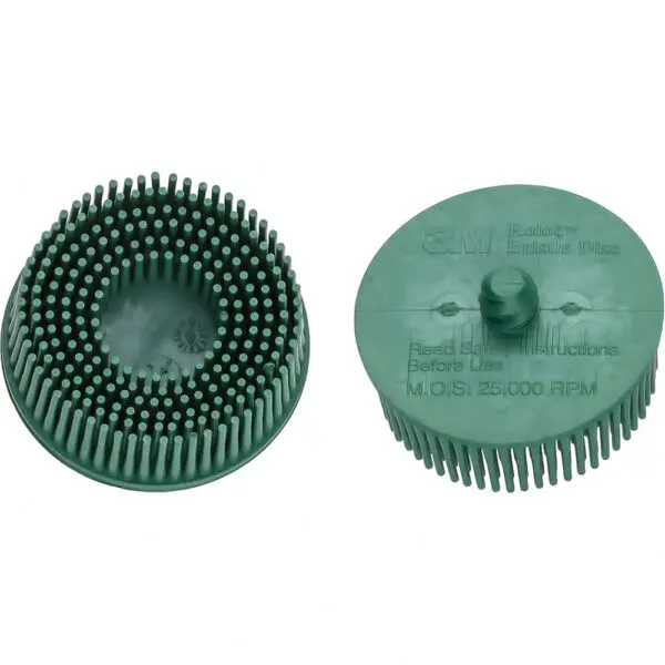 Hazet Bürstenschleifer Satz 50 mm K50, 2 Stück Grün