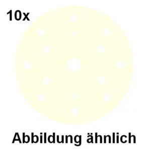 Atlas Exzenterschleifscheiben NO-FIL, klett, 15-Loch 150 K80 A Tl 10Stk 66254498
