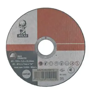 Atlas Trennschleifscheiben Inox-Typ 41 125x1.6 Ger Met A60t-Bf A Tl As 662528288