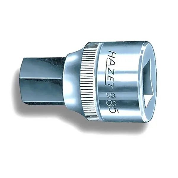 Hazet Schraubendreher-Einsatz 1/2Zoll Innensechskant 10mm Länge 40mm 985-10 4000