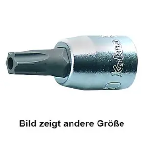 Ko-ken Schraubendreher-Einsatz 1/4Zoll T25 + Bohrung Motorrad