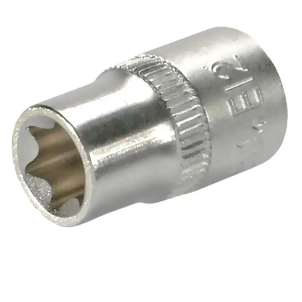 Steckschlüsseleinsatz 3/8Zoll TORX E-Profil Stecknuss E18 Länge 29mm Motorrad