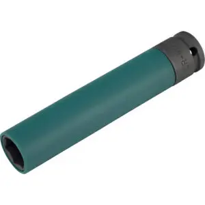 Motorrad Kraft-Stecknuss 6 Kant 1/2 Zoll 19 mm ummantelt 150 mm