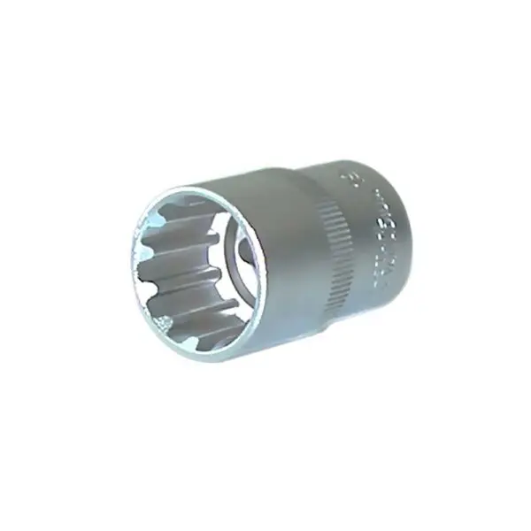 Steckschlüssel-Einsatz Multiprofil 1/2Zoll Stecknuss SW21 Multiprofil Länge 38mm