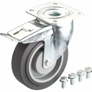 Hazet Lenkrolle mit Feststeller f JMP WERKZEUGWAGEN L: 549mm L: 14W sz silber