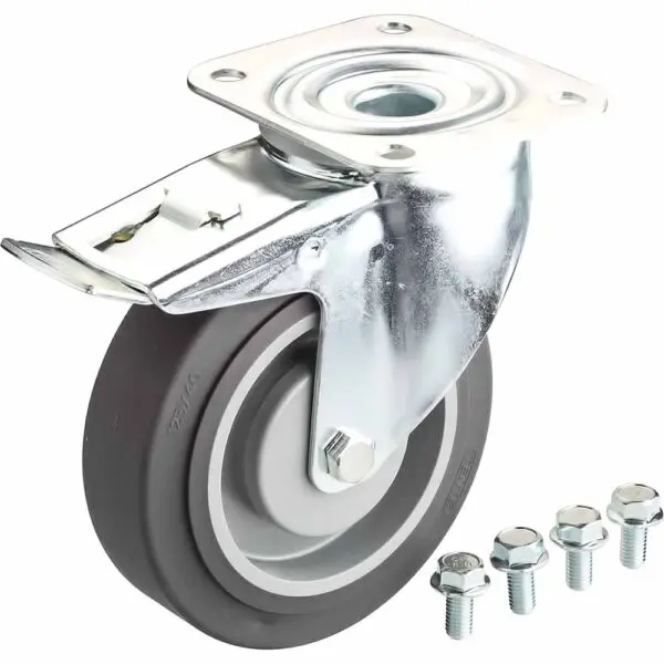 Hazet Lenkrolle mit Feststeller f JMP WERKZEUGWAGEN L: 549mm L: 14W sz silber