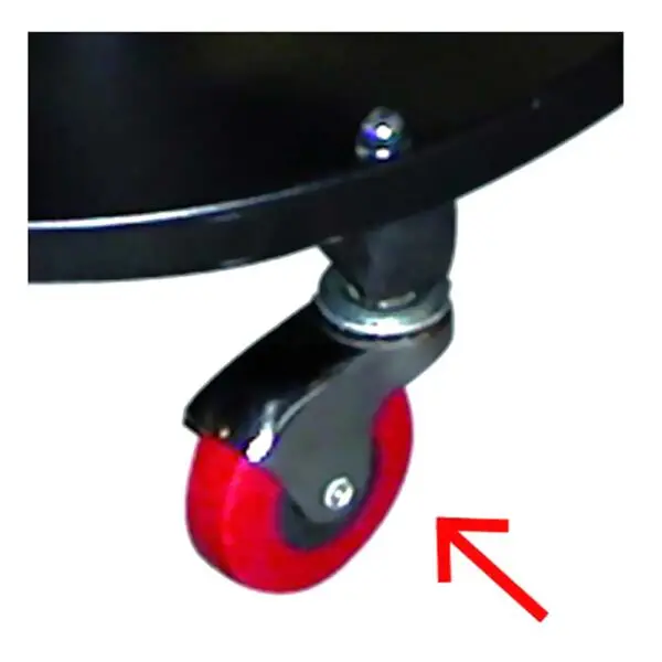 JMP Lenkrolle f. Rollhocker 1 Stück TR6201CXW 4043981083972
