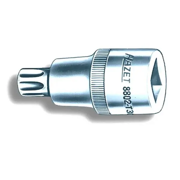 Hazet Steckschlüssel-Einsatz Innen-TORX-Schrauben 3/8Zoll T45 Länge 43mm