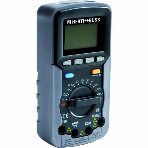 Herth & Buss Multimeter 609.01.70 schwarz grau