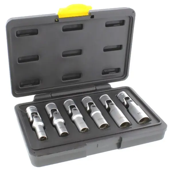 JMP GELENK Steckschlüssel Satz 3/8 6 teilig 8-16mm 4043981042856