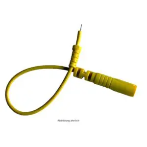 Prüfkabel mit Außen-Flachstecker 0.6 X 2.3 Aussen-Flachstecker 4037374990794
