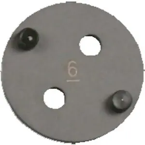 Adapter einzeln 6 für Bremskolben-Rücksetzwerkzeug-Sätze 01435L-6 4033592041201