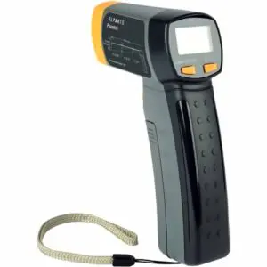 Herth & Buss Thermometer mit LCD -20 bis +520 Grad C schwarz gelb