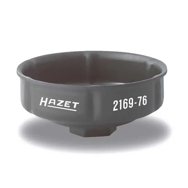 Hazet Ölfilterschlüssel 76mm Rillenprofil 2169-76 4000896100309