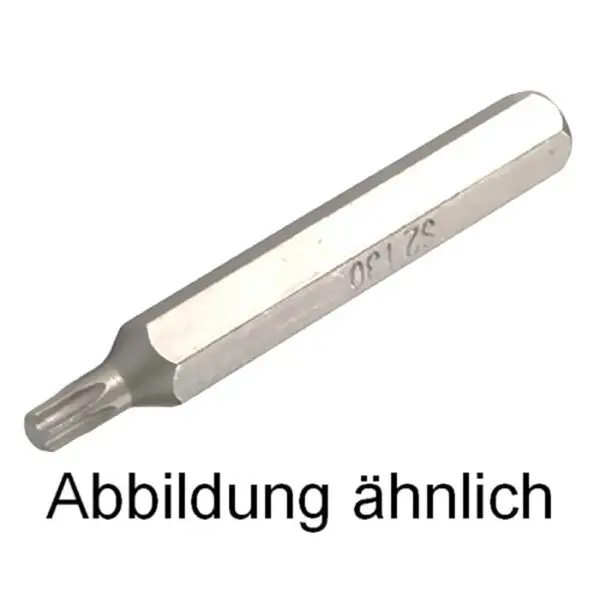Schraubendreher-Einsatz Bit Torx T30 10mm 6kt L: 75mm 05232L 4033592006019