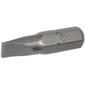 Schraubendreher-Einsatz Bit Schlitz 10mm 5/16 6kt L: 30mm 5/16=8mm SB/8-10 40335