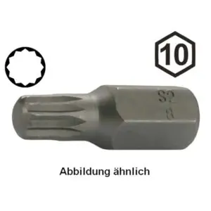 Motorrad Schraubendrehbit Vielzahn M5 10mm 6kt L: 30mm 05320L 4033592006354