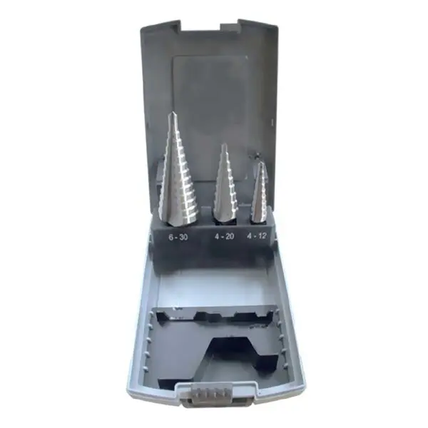 Motorrad Stufenbohrer Satz 3teilig 4-12. 4-20. 4-30mm Hss 39403100 4250059514034