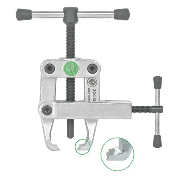 Kukko Lager-Abzieher+seitlicher Spannzwinge Spannweite: 90,0mm Spanntiefe: 100,0