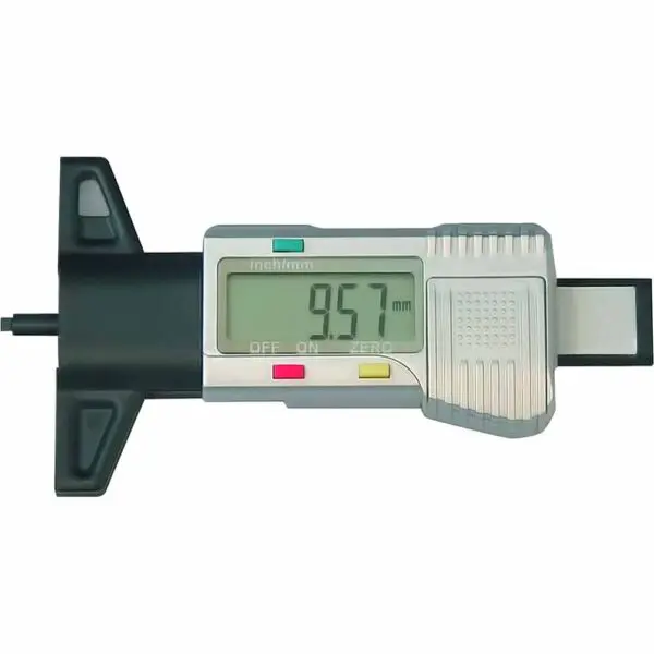 Jmp Reifenprofil Messer digital 0-25 mm Auflage 60 mm schwarz grau