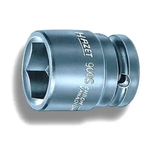 Hazet Kraftsteckschlüssel-Einsatz 1/2Zoll Kraftnuss 6kant SW24 Länge 44mm