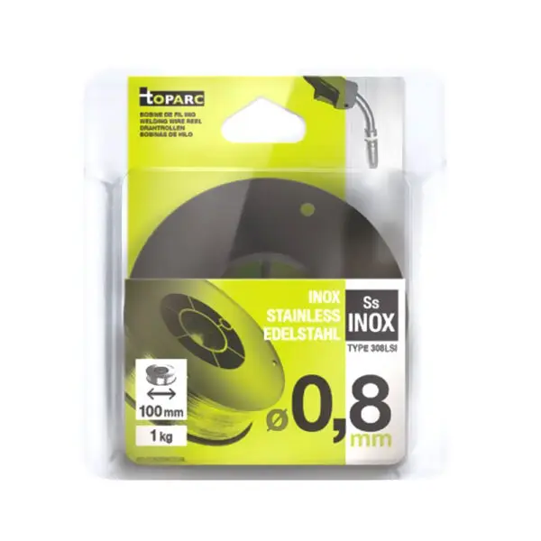 Motorrad MASSIVDRAHTSPULE 100mm Edelstahl 0.8 MM. 1 KG 1kg 086616