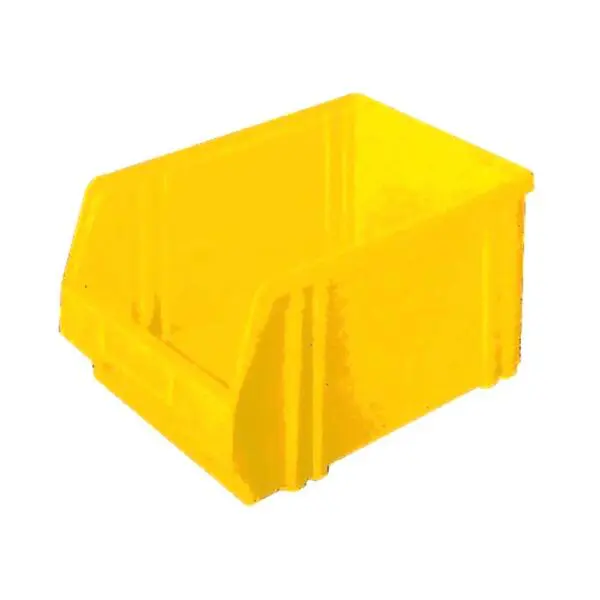 LA-KA-PE Kunststoff-Sichtlagerkasten, Serie LK LK2 Gelb 4330816121443 4330816121