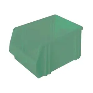 LA-KA-PE Kunststoff-Sichtlagerkasten, Serie LK LK2 Grün 4330816121412 4330816121