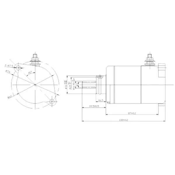 JMP Anlasser passend zu Honda SH 125 D i 9 J… 4043981197648