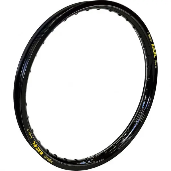 LEOVINCE Felge Alu Excel für Kawasaki KLX 450 R A8F uvm. Motorrad, schwarz