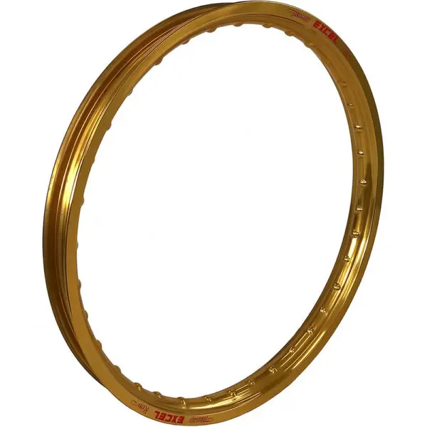 LEOVINCE Felge Alu Excel für Kawasaki KLX 450 R A8F uvm. Motorrad, gold Gold