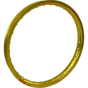 LEOVINCE Felge Alu Excel für Honda CR 125 R uvm. Motorrad, gelb Gelb