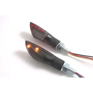 JMT Miniblinker Release mit Brems- und Rücklicht Rot/Rauchglas/Schwarz
