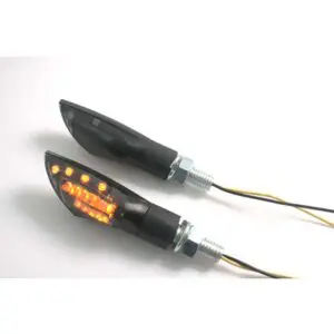 JMT Miniblinker Release Led Rauglas Schwarz 4043981129533 Motorrad