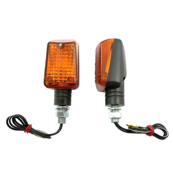 JMT Leuchte Kurz Rauglas Gehäuse Rauchglas/Schwarz 4043981003055 Motorrad