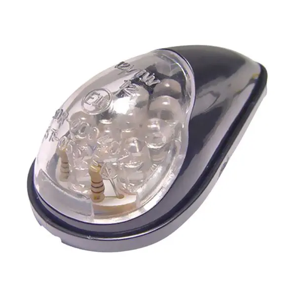 JMT Miniverkleidungsblinker LED f. Verkleidung Schwarz 4043981048988 Motorrad