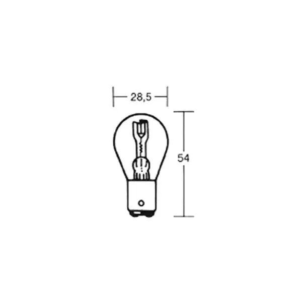JMP Lampe 6V18/18W BAX15D 4043981152524