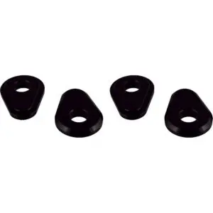 JMP Blinkleuchte Aufnahme alu 38.2X26.2mm schwarz 4043981223316