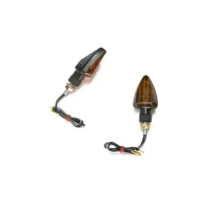 JMT Leuchte Trilook Kurz Rauglas Gehäuse Schwarz 4043981003512 Motorrad