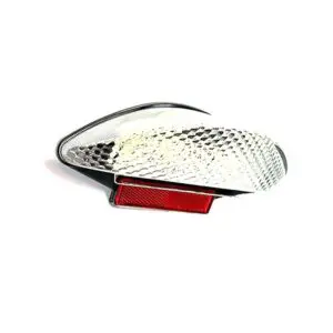JMT Universal-Rücklicht abgeflacht LED Technik Aprilia Rally 50 AC 4043981004083