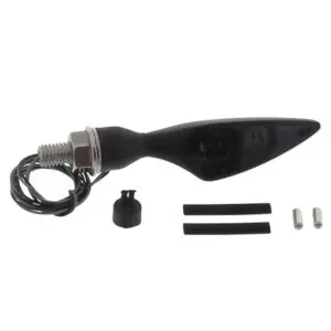 Blinker/Leuchte Vorn Links + Hinten Rechts Micro Rhombus Dark Schwarz 148100