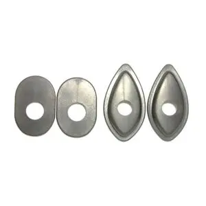 JMT Blinkeraufnahme / Adapterplatte für Blinker passend zu Honda CB 600 S F2 Sch