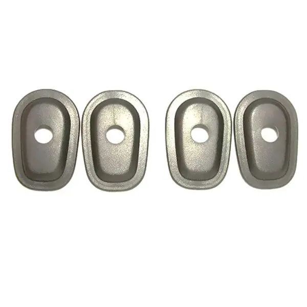 JMT Blinkeraufnahme / Adapterplatte für Blinker f. Kawasaki KLE 500 A Schwarz