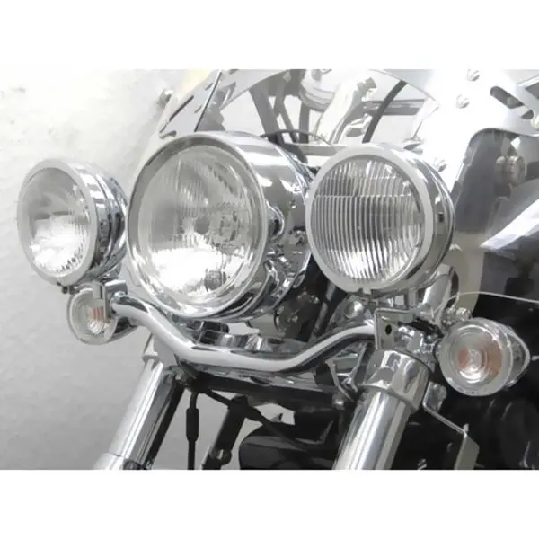 Motorrad Lampenhalter Vorn f. Triumph Thunderbird 1600 uvm. 6093 4043981094374