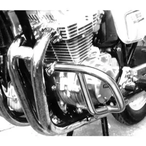 Fehling Sturzbügel Körbchen Vorn passend zu Honda CB 750 K Stahl Chrom 7373 4043