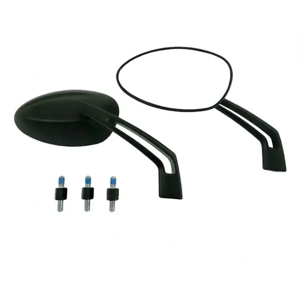 JMP Spiegel Universal M8 Inhalt 1 Paar Schwarz