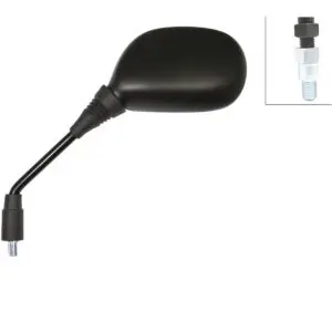 JMP Spiegel links f. Honda CBF 125 M uvm. Motorrad Schwarz