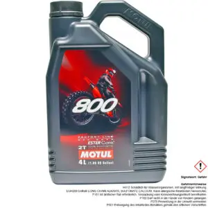 Motul 2-Takt-Motoröl 4 Liter Motul synthetisch 800 Factory Line Offroad Racing