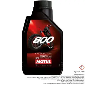 Motul 2-Takt-Motoröl 1 Liter Motul synthetisch 800 Factory Line Offroad Racing